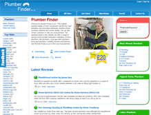 Tablet Screenshot of plumber-finder.co.uk